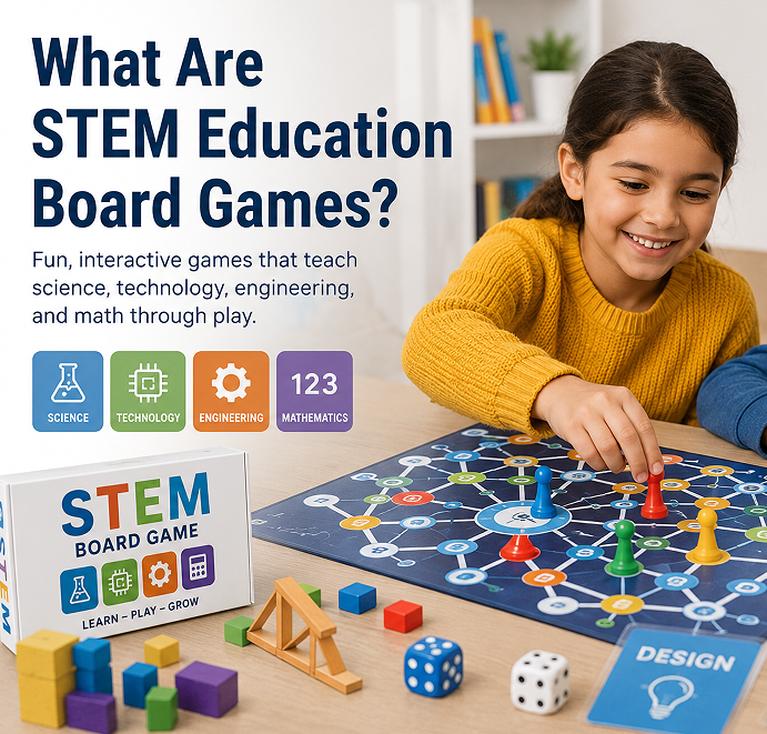 What are STEM education board games?