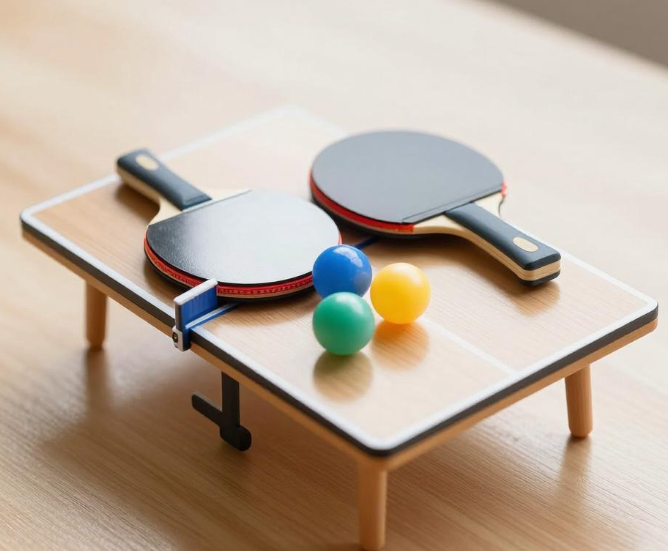 Guide to Tabletop Ping-Pong Table Sizes and Materials