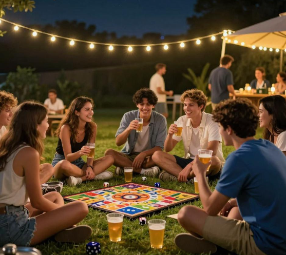 What are some fun drinking party games?